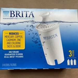 BRITA Water FILTERS Set of 3 NEW Unopened